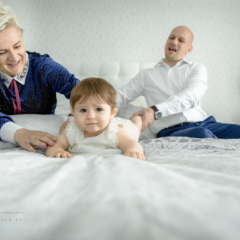 Fotografía de Bautizo Elsa en Lardero La Rioja