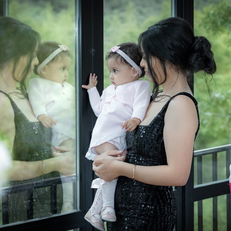 Fotografía de Bautizo de Eva en Cafeteria Restaurante Asador Venta De Panzares