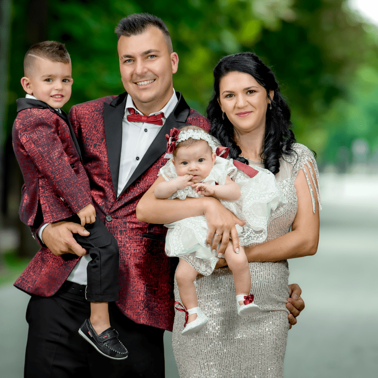 Fotografía de Bautizo en Burgos con Arianna