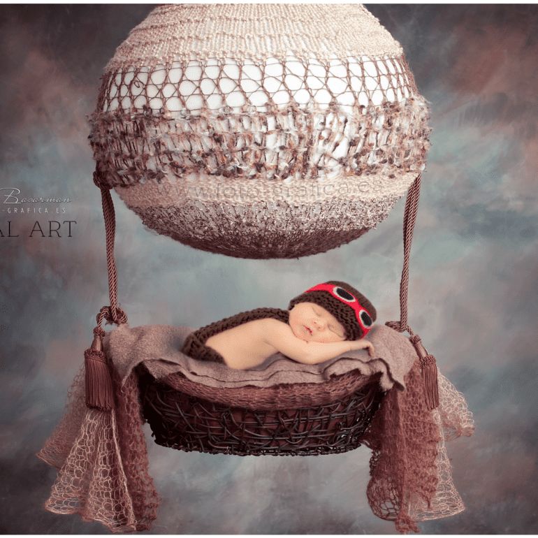 PATRIK EN GLOBO AEROSTÁTICO DIGITAL ART FOTOGRAFÍA FINE ART LOGROÑO LARDERO LA RIOJA ESPAÑA