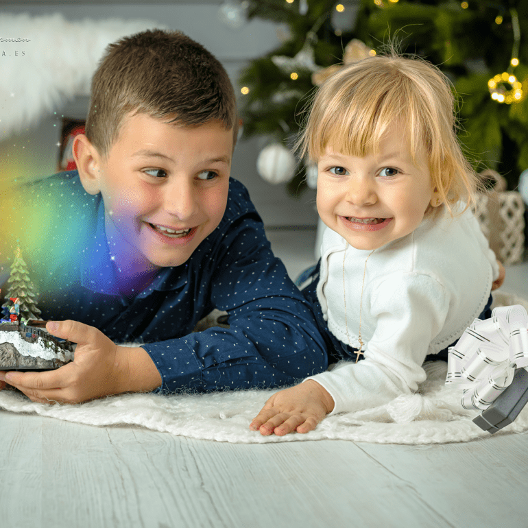 SESIÓN DE FOTOS DE NAVIDAD FOTOGRAFÍA NAVIDEÑA EN LOGROÑO LARDERO LA RIOJA Y ESPAÑA