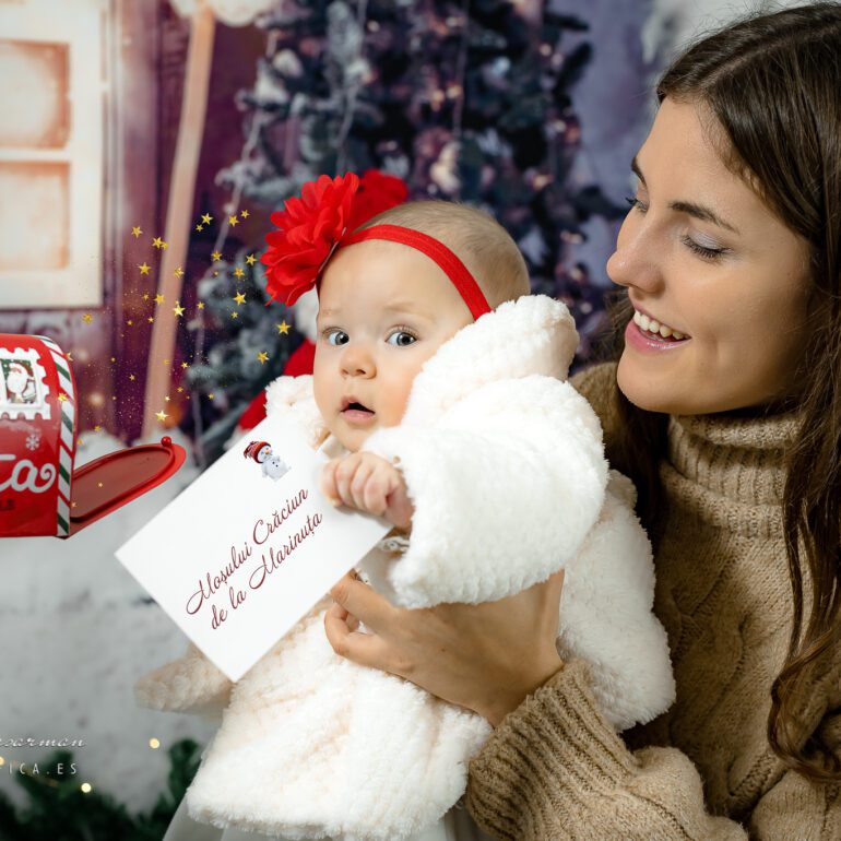 SESIÓN DE FOTOS NAVIDEÑAS CON IONELA Y MARINA FOTOGRAFÍA DE NAVIDAD EN LOGROÑO LARDERO LA RIOJA Y ESPAÑA