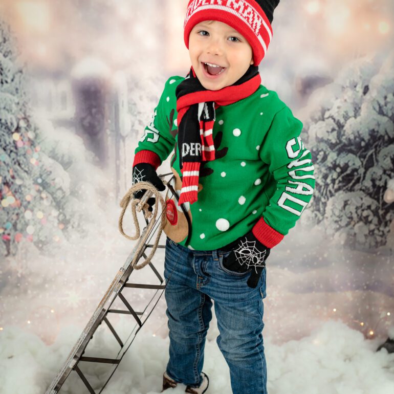 SESIÓN DE FOTOS NAVIDEÑAS CON LUCA ARTIC FOTOGRAFÍA DE NAVIDAD EN LOGROÑO LARDERO LA RIOJA Y ESPAÑA