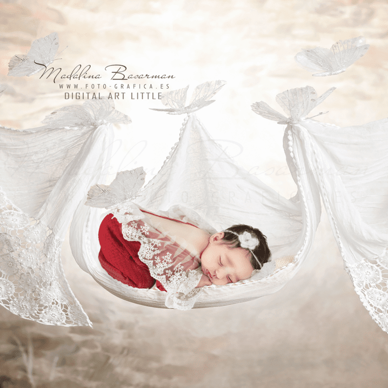 VICTORIA CON MARIPOSAS FOTOGRAFÍA FINE ART LOGROÑO LARDERO LA RIOJA ESPAÑA