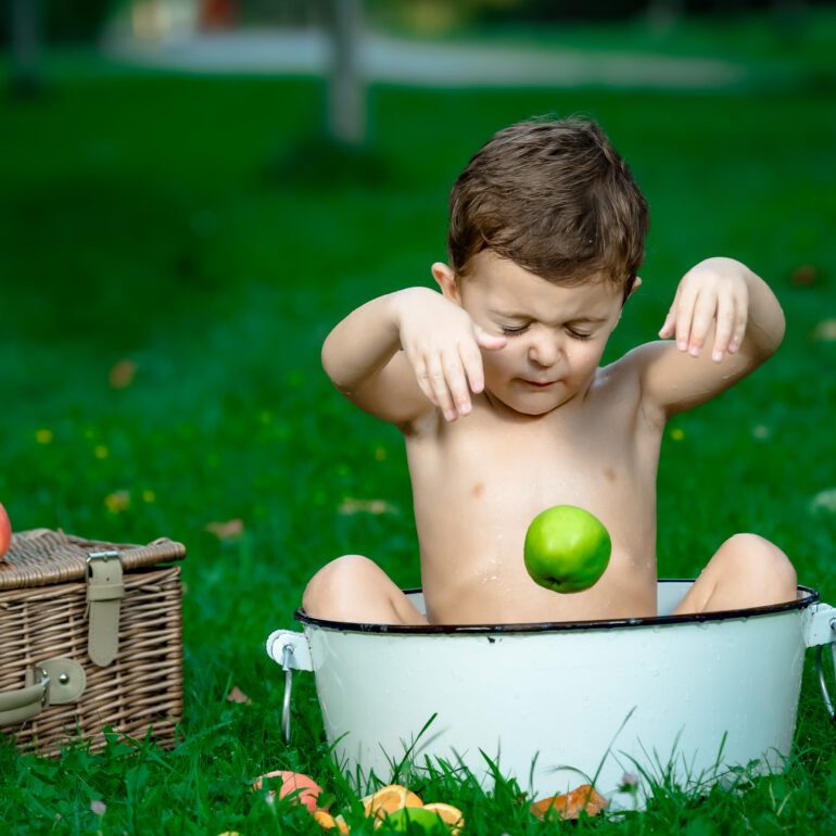 Fotografía de Familia en naturaleza con Ioana Andrei y Matias