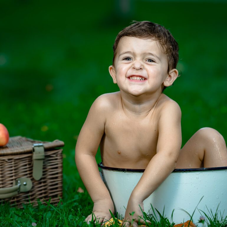 Fotografía de Familia en naturaleza con Ioana Andrei y Matias