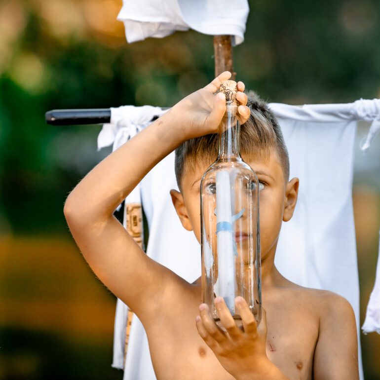 Luca & Matei Fotografía infantil AVENTURA DE VERANO