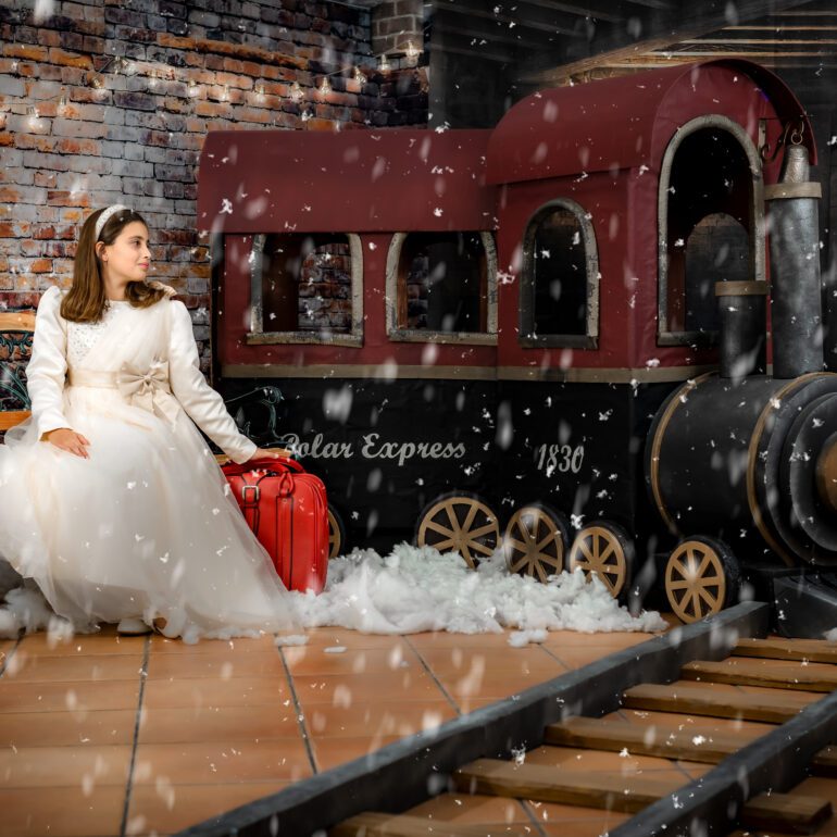 Campaña navideña Ilaria y Luca Polar Express