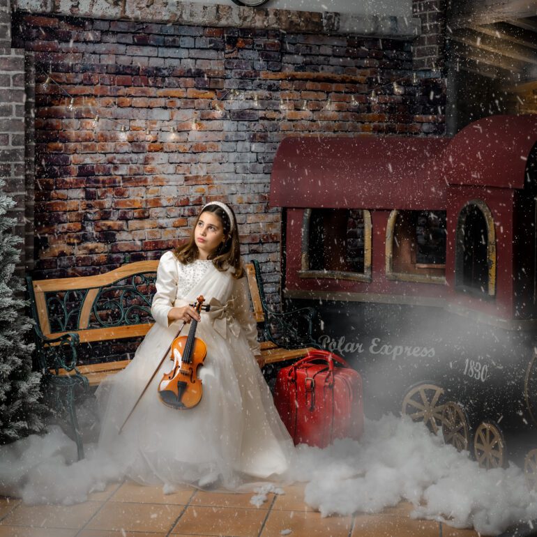 Campaña navideña Ilaria y Luca Polar Express