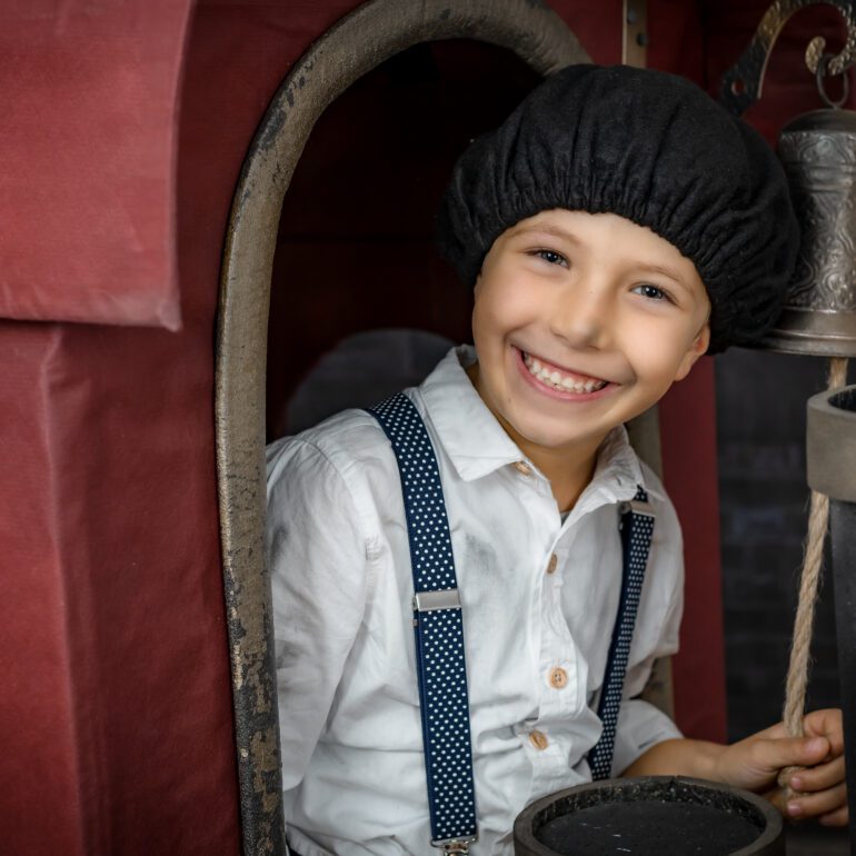 Campaña navideña Ilaria y Luca Polar Express