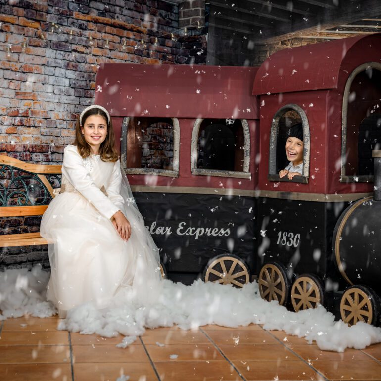 Campaña navideña Ilaria y Luca Polar Express