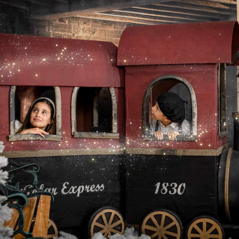 Campaña navideña Ilaria y Luca Polar Express