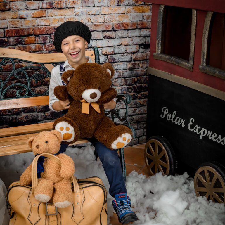 Campaña navideña Ilaria y Luca Polar Express