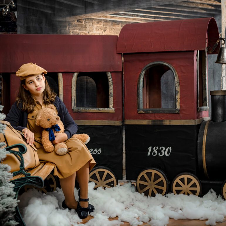 Campaña navideña Ilaria y Luca Polar Express