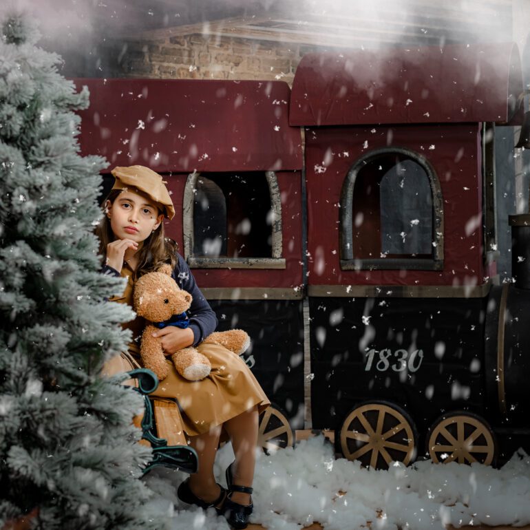 Campaña navideña Ilaria y Luca Polar Express