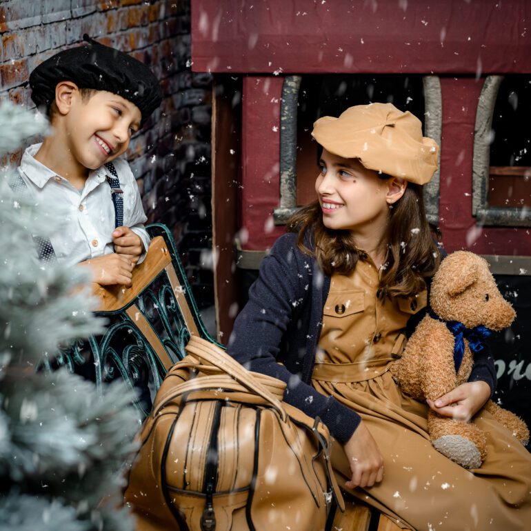 Campaña navideña Ilaria y Luca Polar Express