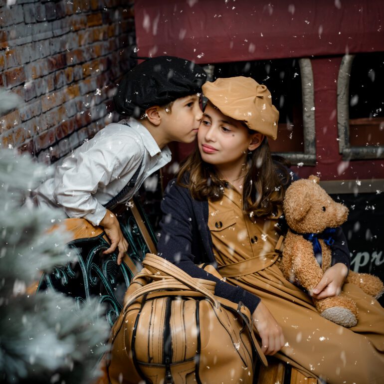 Campaña navideña Ilaria y Luca Polar Express