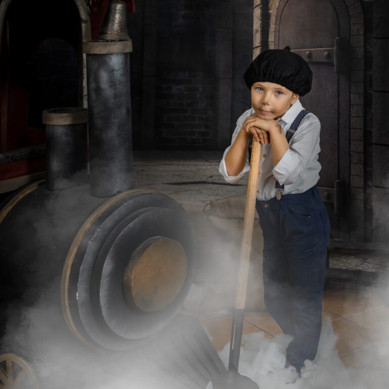 Campaña navideña Ilaria y Luca Polar Express