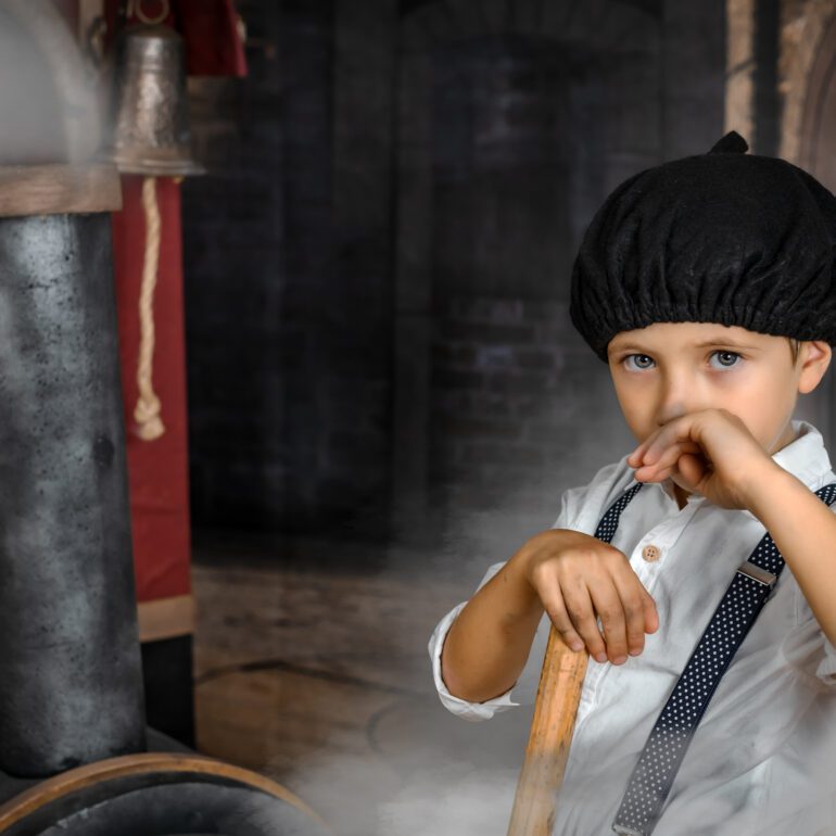 Campaña navideña Ilaria y Luca Polar Express