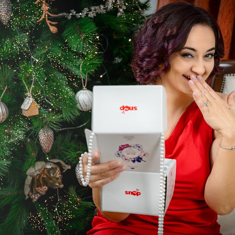 Sesion Navideña en Estudio de Fotografía Madalina Basarman en Logroño