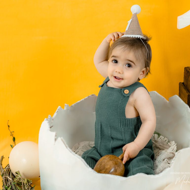 Mini sesiones Huevos de Pascua Damian Sesión primer anito