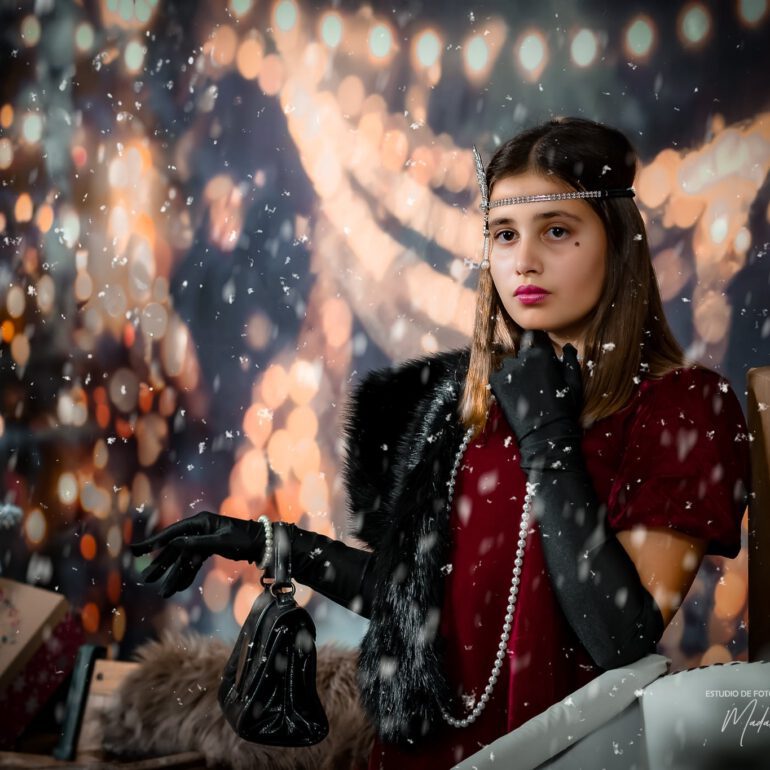 Shine with me! Sesión navideña con Ilaria Fotografía de Navidad en Logroño