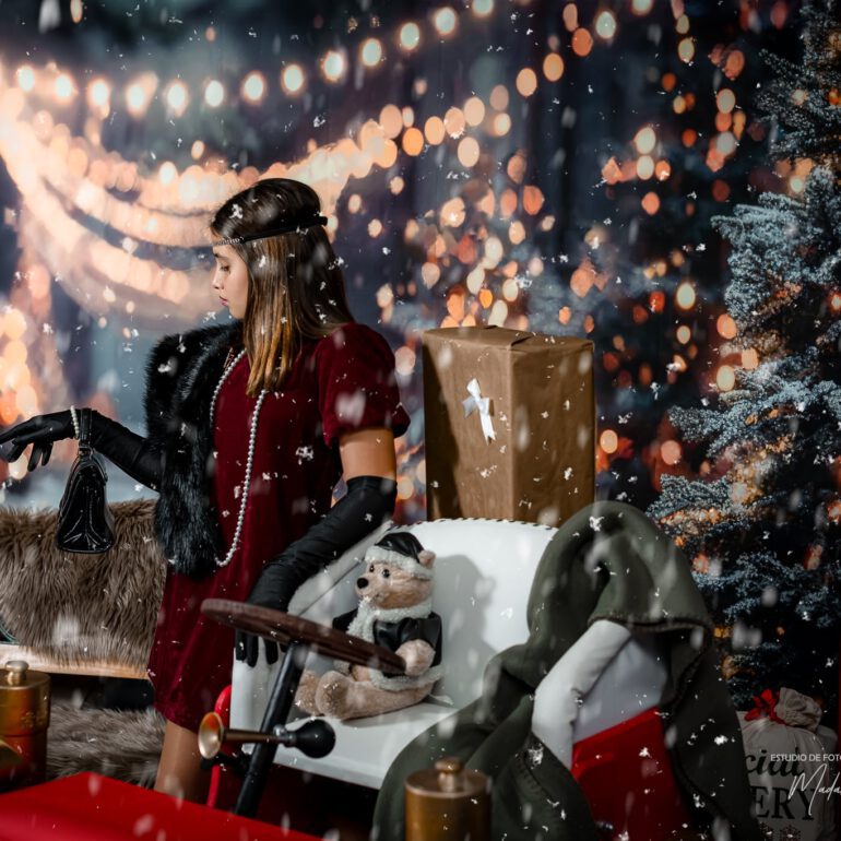 Shine with me! Sesión navideña con Ilaria Fotografía de Navidad en Logroño