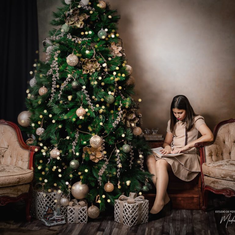 Shine with me! Sesión navideña con Ilaria Fotografía de Navidad en Logroño