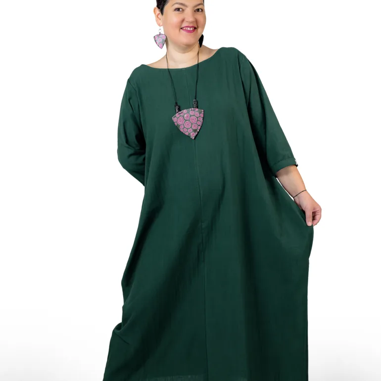 Fotografía comercial VESTIDO OVERSIZE MODA PARA MUJERES CON CURVAS