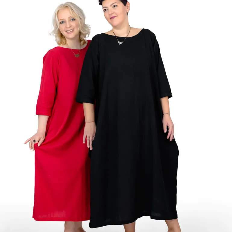 Fotografía comercial VESTIDO OVERSIZE MODA PARA MUJERES CON CURVAS