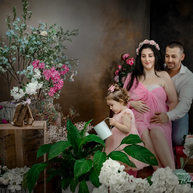 Sesion de embarazo Anamaria George y Zulema esperando a Enissa