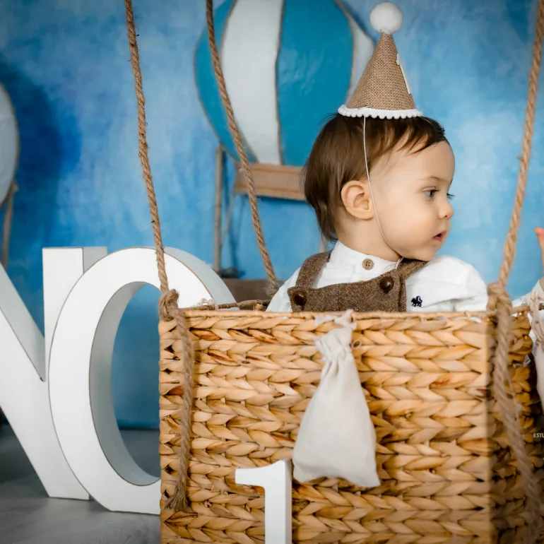 Sesion foto infantil un año Sesiones de primer cumpleaños Sesiones Smash Cake Kylian