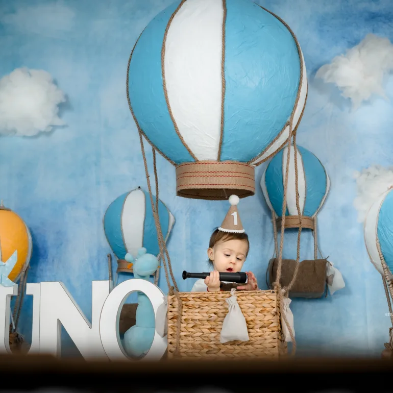 Sesion foto infantil un año Sesiones de primer cumpleaños Sesiones Smash Cake Kylian