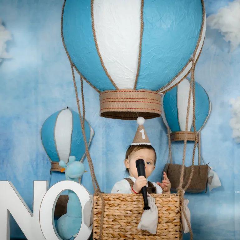 Sesion foto infantil un año Sesiones de primer cumpleaños Sesiones Smash Cake Kylian