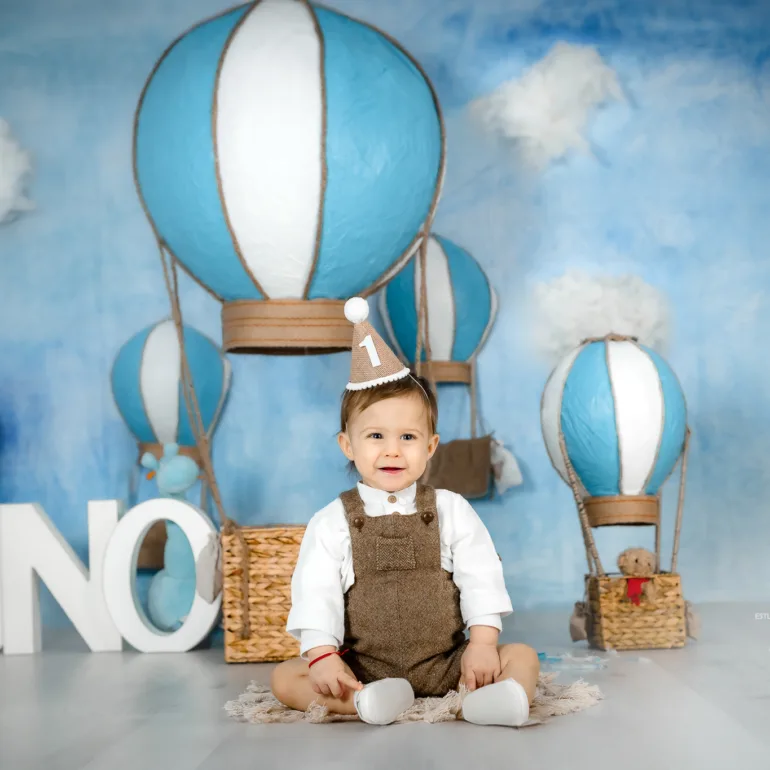 Sesion foto infantil un año Sesiones de primer cumpleaños Sesiones Smash Cake Kylian