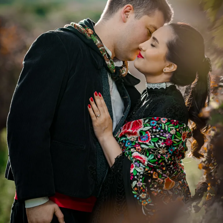 Sesion preboda Save the date Magdalena y Beny vendimiadores