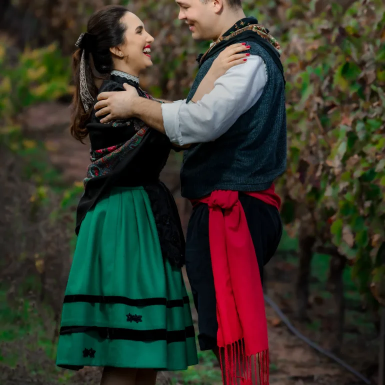 Sesion preboda Save the date Magdalena y Beny vendimiadores