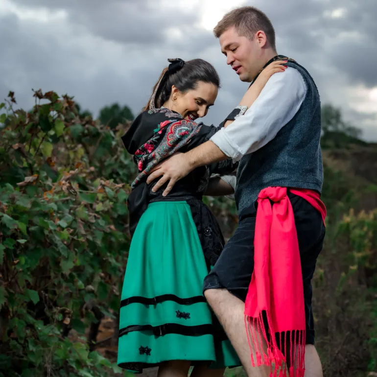 Sesion preboda Save the date Magdalena y Beny vendimiadores