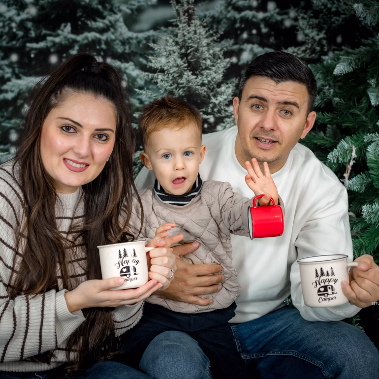 Mon Jolie Noél Navideñas Estudio de Fotografía Madalina Basarman Sesión foto Kilian