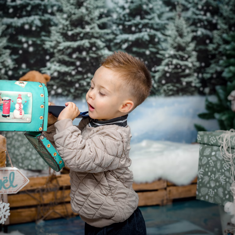 Mon Jolie Noél Navideñas Estudio de Fotografía Madalina Basarman Sesión foto Kilian
