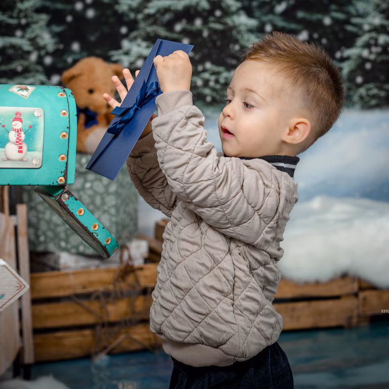 Mon Jolie Noél Navideñas Estudio de Fotografía Madalina Basarman Sesión foto Kilian