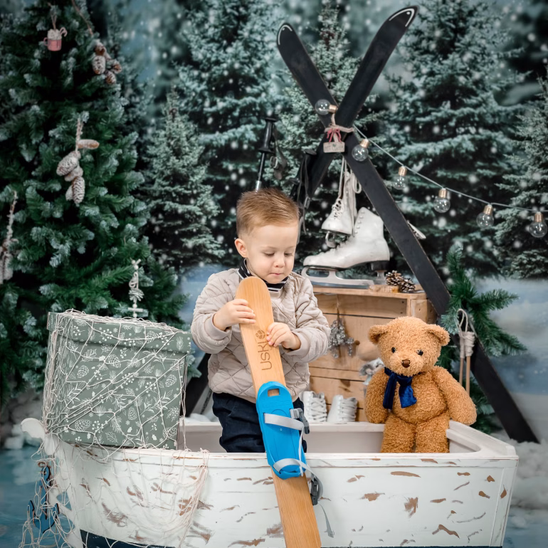 Mon Jolie Noél Navideñas Estudio de Fotografía Madalina Basarman Sesión foto Kilian