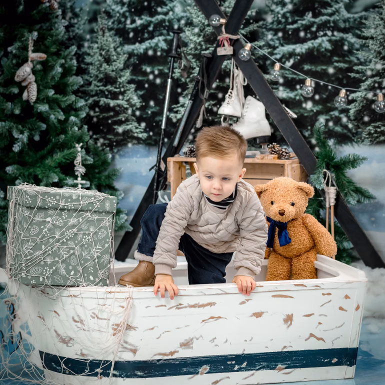 Mon Jolie Noél Navideñas Estudio de Fotografía Madalina Basarman Sesión foto Kilian