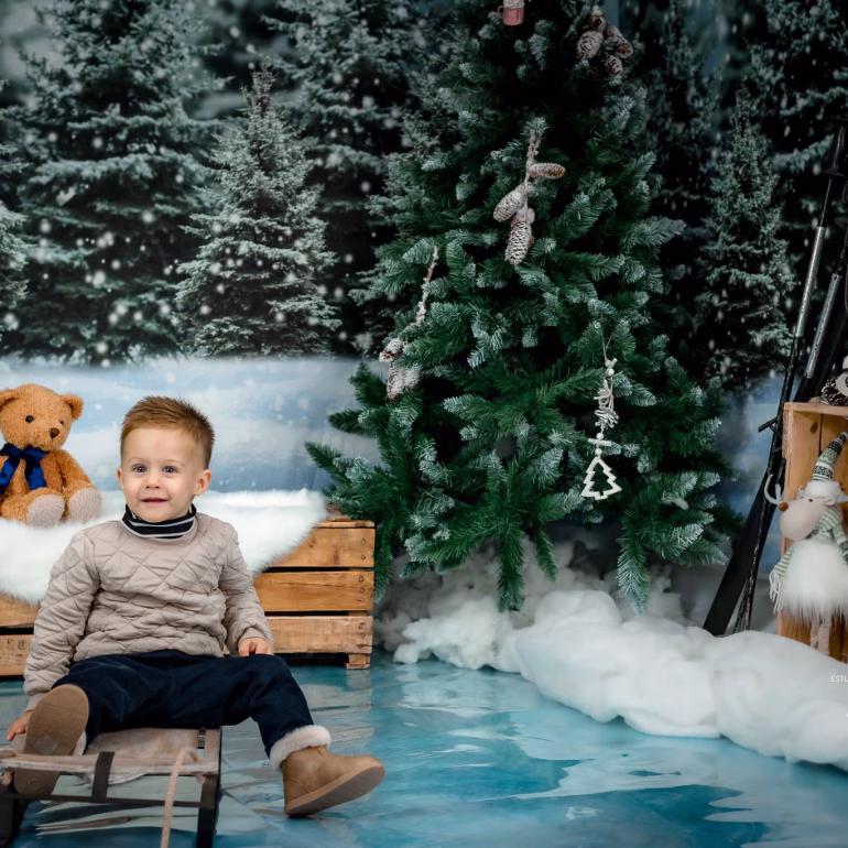 Mon Jolie Noél Navideñas Estudio de Fotografía Madalina Basarman Sesión foto Kilian