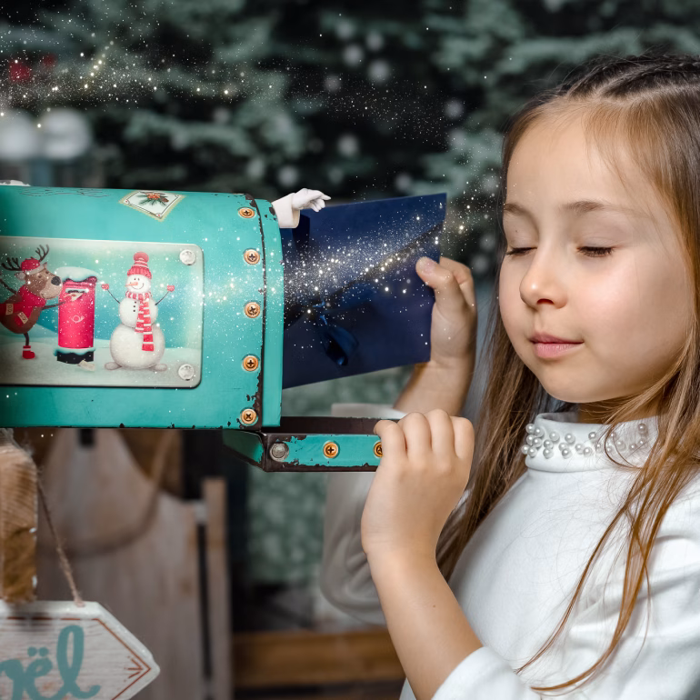 Elena Simona si Mimi Mon Jolie Noel Navidenas sesion de fotos de navidad ()