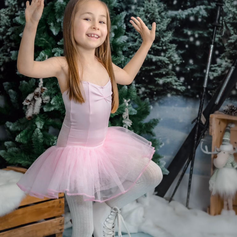 Elena Simona si Mimi Mon Jolie Noel Navidenas sesion de fotos de navidad ()