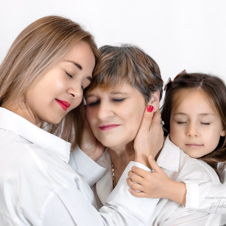 sesion foto Madre hijas Simona ()