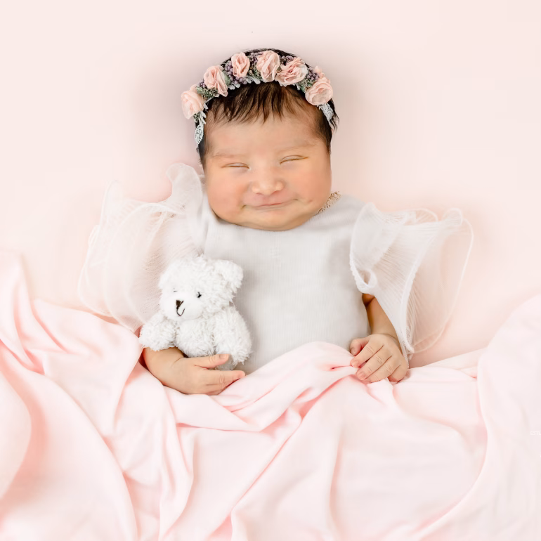 sesion foto recien nacido Martha Isabella Newborn ()